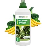 Purgrün® Bananen-Dünger 1 Liter – Extra Stickstoff für schnelles Wachstum...