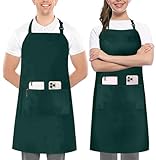 Utopia Kitchen 2 Stück Kochschürze für Damen und Herren wasserbeständig,...