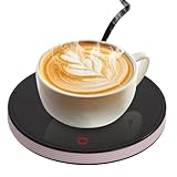 Intelligenter Tassenwärmer Heizplatte Auto-Aus, Kaffeetassenwärmer, Elektrisch...