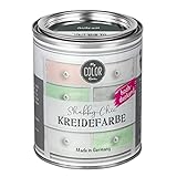 My COLOR Room Shabby Chic Kreidefarbe 750 ml - Anthrazit - Küchenmöbellack und...