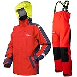 Navis Marine segeljacke herren wasserdicht mit verstellbarem Latzhosen-Einsatz,...