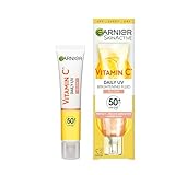 Garnier Vitamin C Sonnenschutzcreme, LSF 50+, Schützt und korriegiert Schäden...