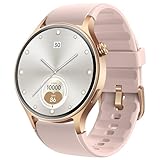 aeac Smartwatch Damen Rund mit Telefonfunktion,AMOLED Ultra-Clear Screen Uhren...