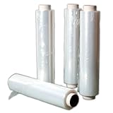 Unbekannt 4 Großrollen Frischhaltefolie 450 mm x 300 m Polyethylen (PE)...