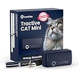 Tractive CAT Mini GPS Tracker für Katzen, Marktführer, Live-Ortung,...