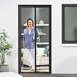 empasa Insektenschutz Fliegengitter Tür Rollotür Insektenschutzrollo SMART...