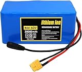 Ebike akku 60V 30Ah, Ebike Battery 60V 30000MAh Lithium-Ionen-Batterie...