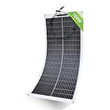 ECO-WORTHY 100W 12V Solarpanel Flexibel Monokristallines Solarpanel, Solarmodul...