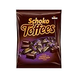 Schoko Toffees - 1 x 325g - Schokoladen Toffees mit feinherbem...