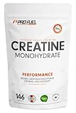 Creatin Monohydrat Pulver 500g - Kreatin Monohydrat in mikronisierter Qualität...