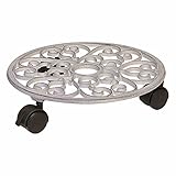 Wagner Pflanzenroller ANTIK Ø 29 x 6,5 cm I Pflanzenroller & Blumenroller für...