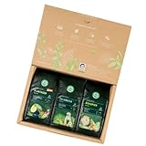 LEBENSBAUM Geschenkset Bio Herkunftskaffee gemahlen, Bio Kaffee Set aus...