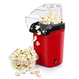 Popcornmaschine 1200W Elektrische Heißluft-Popcorn maschine mit Messbecher &...