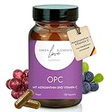 OPC mit 4 mg Astaxanthin pro Kapsel und pflanzliches Vitamin C - Hochdosiert mit...