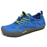 SAGUARO Kinder Barfußschuhe Traillaufschuhe Jungen Mädchen Trainingsschuhe...