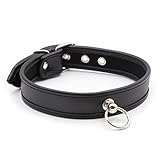 Rapidly Halsband Leder Halsband mit Ring der O Erwachsene Sex Spielzeug BDSM...