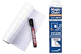 Legamaster Magic-Chart Flipchart Notes - statisch selbsthaftend - weiß mit...