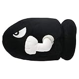 Super Mario AC15UK Mario Sanei Offiziell lizenzierter Plüsch, Mehrfarbig, 15 cm