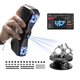 Revopoint MetroX 3D Scanner für 3D-Druck, bis zu 0,01mm Präzision, Blaulaser,...