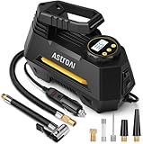 AstroAI Auto Luftpumpe Elektrisch Luftkompressor Digital Tragbar Air Compressor,...