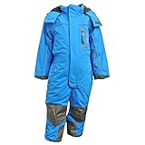 Outburst - Jungen Schneeoverall Overall 10.000 mm Wassersäule, blau -...