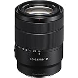 Sony SEL-18135 Zoom Objektiv 18-135mm F3.5-5.6 OSS (E-Mount APS-C geeignet für...