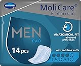 MoliCare Premium MEN PAD, Inkontinenz-Einlage für Männer bei Blasenschwäche,...