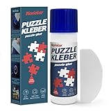 Nariolar Puzzle Kleber Transparent mit Applikator Geeignet für Befestigen und...