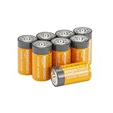 Amazon Basics Alkali-Batterien vom Typ C (Babyzellen), 1,5 V, 5 Jahre...