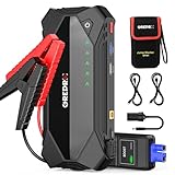 GREPRO Starthilfe Powerbank (bis zu 10.0L Benzin,8.0L Diesel), Auto Starthilfe...