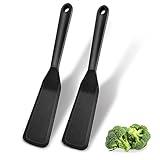 Pfannenwender Silikon 2 Stück, Antihaft Hitzebeständig Silicone Spatula Für...