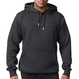 Smith & Solo Herren Kapuzenpullover – Sweatshirt Pullover Rundhals – Langarm...