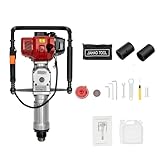 Begoniape 52cc 2.3HP Pfahlramme Benzin, Zaunpfahl-Ramme, Handramme Benzin,...