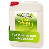Oma`s Tafelessig 10% Säure 5 L | Geschmacks Sieger für die gute Küche |...