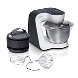 Bosch Küchenmaschine Serie 4 MUM54A00, Edelstahl-Schüssel 3,9 L,...