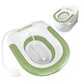 TNOMSNO Sitzbad für Toilette, Bidet Einsatz für Toilette mit Spülung,...