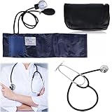 Manuelles Blutdruckmanschette und Stethoskop Kit, Professionelles Oberarm...