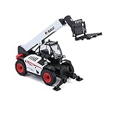 Bburago Bobcat T40.180 SLP Teleskoplader mit Palettenheber: Baufahrzeug im...