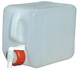 1x 5L Kanister Wasserkanister+ 1Auslaufhahn lebensmittelecht