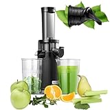 Entsafter AOBOSI-Mini slow juicer mit Rückwärts-Kau-Funktion-saftpresse...