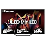 Hisense 55U7NQ 139cm (55 Zoll) Fernseher, 4K Mini LED ULED HDR Smart TV, Quantum...