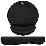 GIM Mauspad Gelkissen Mousepad mit Handauflage GIM Ergonomisches Mauspad...