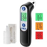 Ohrthermometer für Baby Erwachsene, Ohr Fieberthermometer mit Altersmessung und...