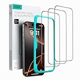 ESR für iPhone 16 Pro für Panzerglas, Displayschutzfolie 3 Stück, gehärtete...
