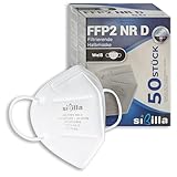 50 Stück CE-zertifizierte schwarze FFP2-Masken Made in Italy| Leichte und...