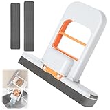 Mini Foldable Desktop Mop, Handwaschbarer Desktop Reinigungs Tragbarer,...