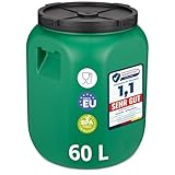 Garronda Weithalsfass 60 Liter Futtertonne mit Deckel ohne Dichtung–...