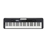 Casio Casiotone CT-S300 Keyboard mit 61 anschlagdynamischen Tasten, 400 Sounds &...