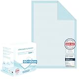 100x ARNOMED Inkontinenzunterlage Einweg, saugfähige Krankenunterlagen 60x40cm,...