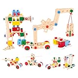 Bino Baukasten im Eimer, Spielzeug für Kinder ab 3 Jahre, Kinderspielzeug...